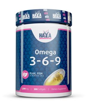Haya Labs Omega 3-6-9 (Омега 3-6-9) 200 мягких капсул