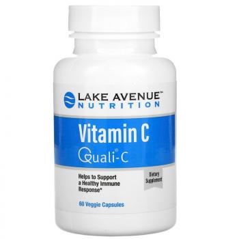 Lake Avenue Nutrition Vitamin C Quali-C (Витамин C) 1000 мг 60 вегетарианских капсул