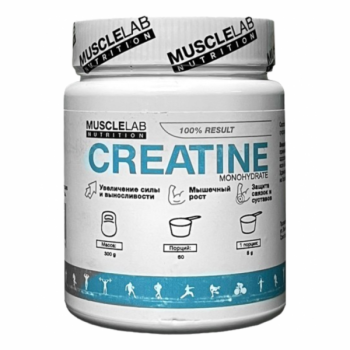 MuscleLab Nutrition Creatine (Креатин) 300 гр без вкуса