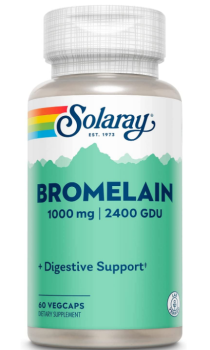 Solaray Bromelain (Бромелайн) 1000 мг 60 капсул