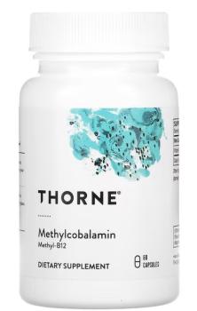 Thorne Methylcobalamin (Метилкобаламин) 1 мг 60 капсул