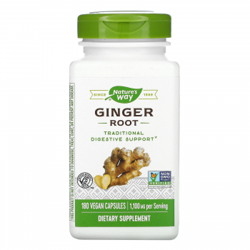 Nature's Way Ginger Root (Корень имбиря) 1100 мг 180 капсул