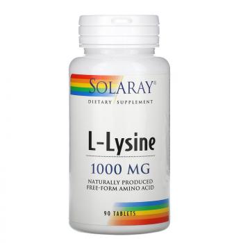 Solaray L-Lysine (L-лизин) 333 мг 90 таблеток