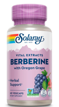 Solaray Guaranteed Potency Berberine Root Extract (Экстракт корня берберина) 250 мг 60 капсул