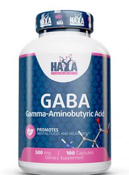 Haya Labs Gaba (ГАМК) 500 мг 100 капсул