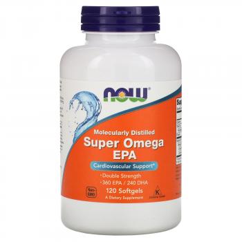 NOW Super Omega EPA 120 капсул