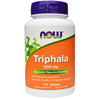 NOW Triphala (Трифала) 500 мг 120 таблеток
