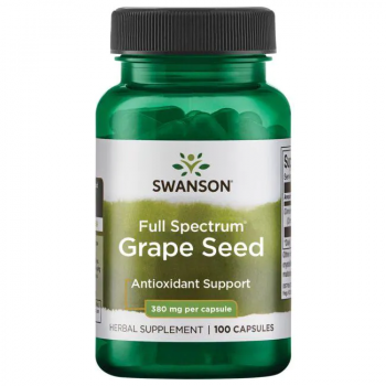 Swanson Full Spectrum Grape Seed (виноградные косточки) 380 мг 100 капсул