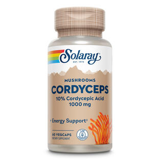 Solaray Cordyceps Mushroom Organically Grown (Экстракт кордицепса) 60 капсул