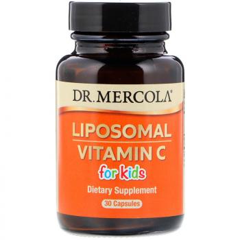 Dr. Mercola Liposomal Vitamin C for Kids (Липосомальный витамин С для детей) 30 капсул
