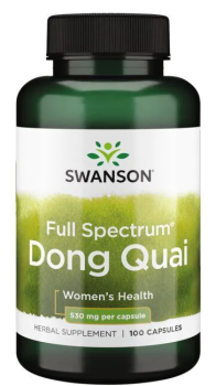 Swanson Full Spectrum Dong Quai (Корень Дягиля) 530 мг 100 капсул