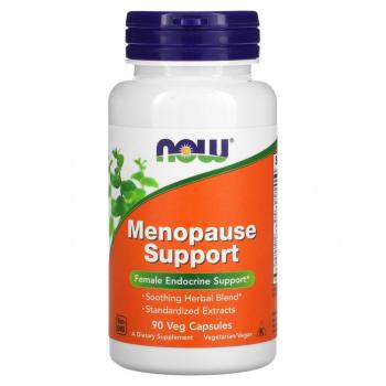 NOW Menopause Support (Поддержка женской эндокринной системы) 90 растительных капсул