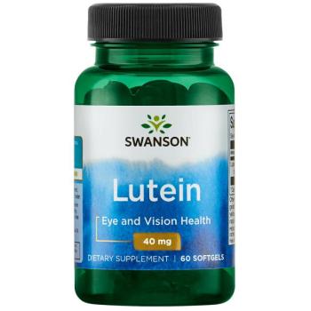 Swanson Lutein (Лютеин) 40 мг 60 гелевых капсул