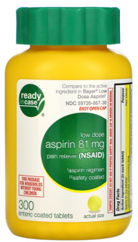 Life Extension Aspirin (Аспирин низкая доза с защитным покрытием) 81 мг 300 таблеток