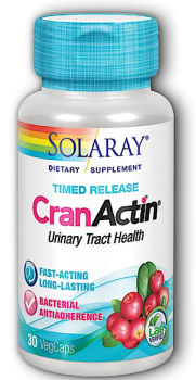 Solaray Cran Actin Urinary Tract Health (Здоровье мочевыводящих путей) 30 вег капсул