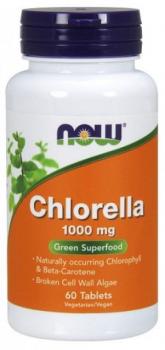 NOW Chlorella (Хлорелла) 1000 мг 60 таблеток