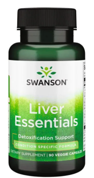 Swanson Liver Essentials (Основы печени) 90 вег капсул