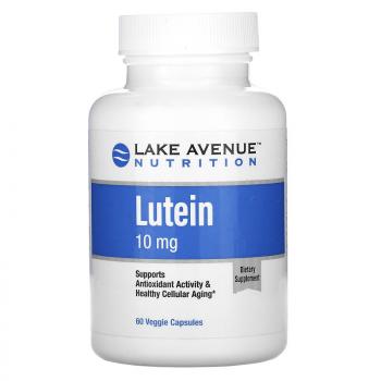 Lake Avenue Nutrition Lutein (Лютеин) 10 мг 60 капсул