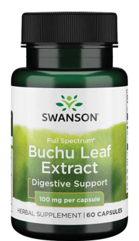 Swanson Full Spectrum Buchu Leaf Extract (Экстракт листьев бучу полного спектра) 100 мг 60 капсул