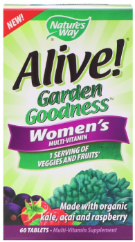 Nature's Way Alive! Garden Goodness (мультивитамины для женщин) 60 таблеток