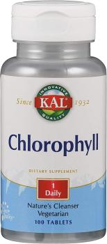 KAL Chlorophyll (хлорофилл) 20 мг 100 таблеток