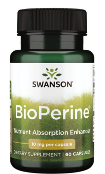 Swanson Bioperine (Биоперин) 10 мг 60 капсул