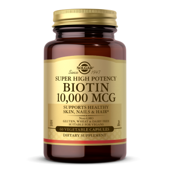 Solgar Biotin 10000 мкг 60 капсул.