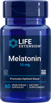 Life Extension Melatonin (Мелатонин) 10 мг 60 капсул, срок годности 12/2023