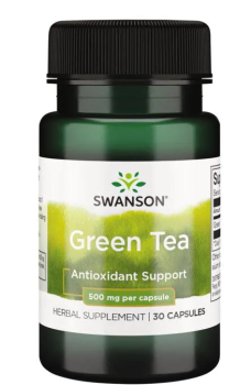 Swanson Green Tea (Зеленый чай) 500 мг 30 капсул