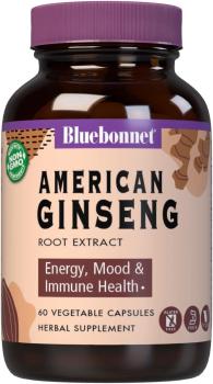 Bluebonnet American Ginseng (Американский женьшень) 60 капсул