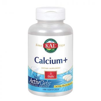 KAL Calcium+ (Кальций Магний Цинк Витамин D3) 1000 мг 100 капсул