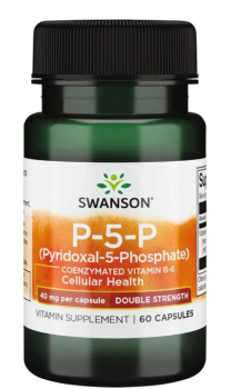 Swanson P-5-P Pyridoxal-5-Phosphate (Пиридоксаль-5-фосфат) 40мг 60 капсул