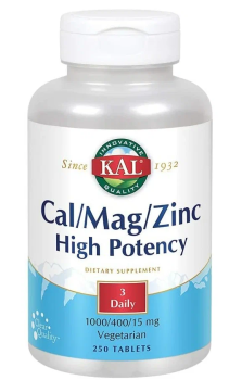 KAL Calcium Magnesium Zinc (Кальций Магний Цинк) 250 таблеток