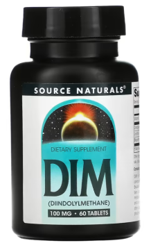 Sours Naturals DIM (дииндолилметан) 100 мг 60 таблеток