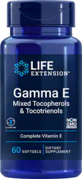 Life Extension Gamma E Mixed Tocopherols & Tocotrienols (Гамма-Е Смешанные токоферолы и токотриенолы) 60 капсул