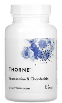 Thorne Research Glucosamine & Chondroitin (Глюкозамин и хондроитин) 90 капсул