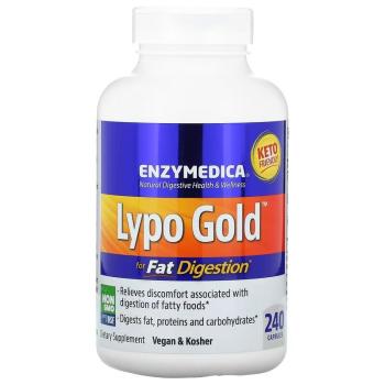 Enzymedica Lypo Gold 240 капсул