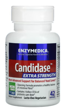 Enzymedica Candidase Extra Strength (Кандидаза экстра сила) 42 капсулы