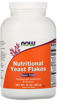 NOW Nutritional Yeast Flakes (Пищевые дрожжи в хлопьях) 284 г