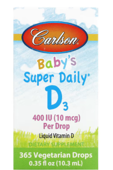 Garlson Baby's Super Daily D3 (Витамин D3) 400 МЕ 10,3 мл