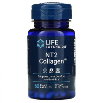 Life Extension NT2 Collagen (неденатурированый коллагена типа II) 60 капсул