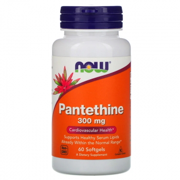 NOW Pantethine (Пантетин) 300 мг 60 капсул