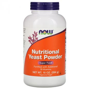NOW Nutritional Yeast Powder (Порошок пищевых дрожжей) 284 г