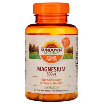 Sundown Naturals Magnesium Магний 500 мг 180 капсул