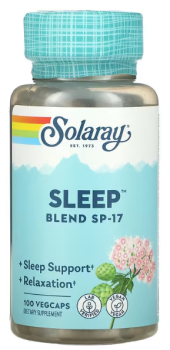 Solaray Sleep Blend (Снотворная смесь) SP-17 100 капсул