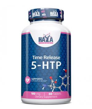 Haya Labs 5-HTP Time Release (5-гидрокситриптофан медленного высвобождения) 100мг 60 таблеток