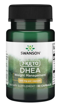 Swanson 7-Keto DHEA (7-Кето ДГЭА) 100 мг 30 капсул