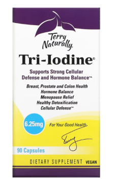 Terry Naturally Tri-Iodine (Трийод) 6.25 мг 90 капсул