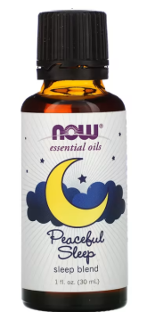 NOW Essential Oils Peaceful Sleep (эфирные масла, спокойный сон) 30 мл
