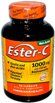 American Health Ester-C with Citrus Bioflavonoids (Ester-C с цитрусовыми биофлавоноидами) 1000 мг 90 капсул